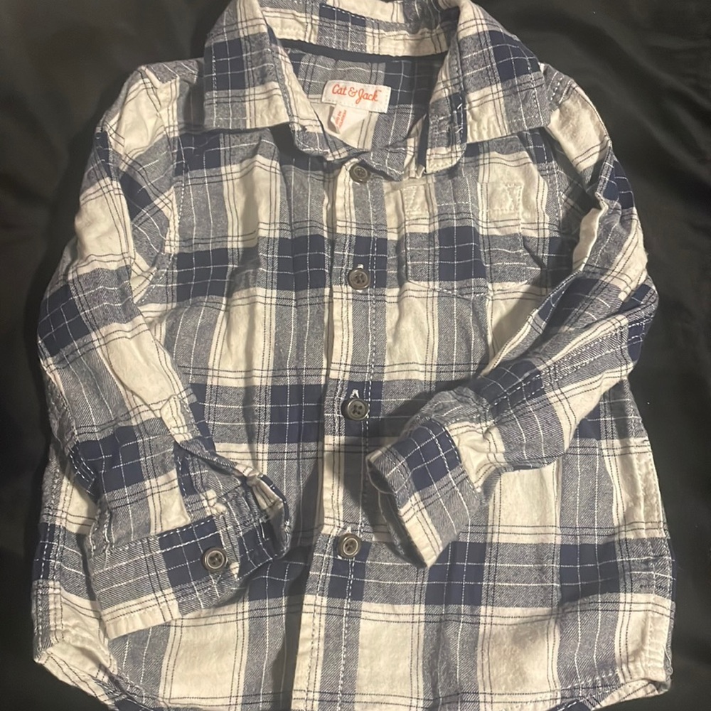 Plaid shirt Cat and Jack 2t